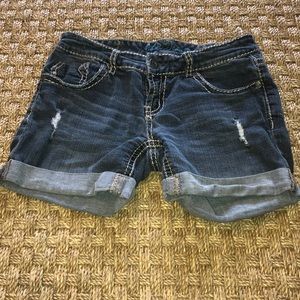 Jean shorts